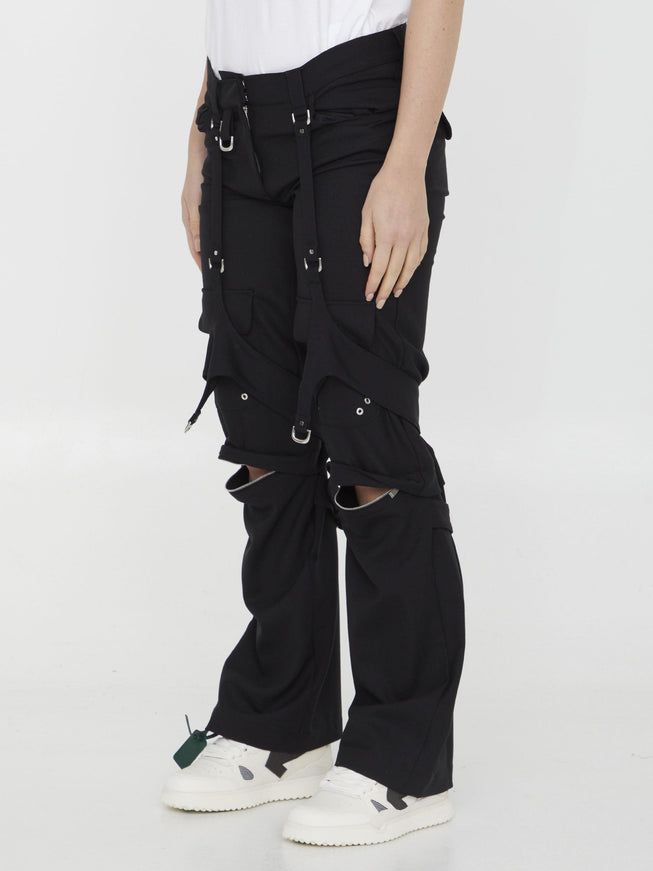 Off White Cargo Pants