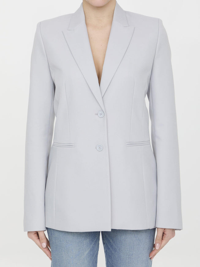 Off White Corporate Tech Jacket - Ellie Belle