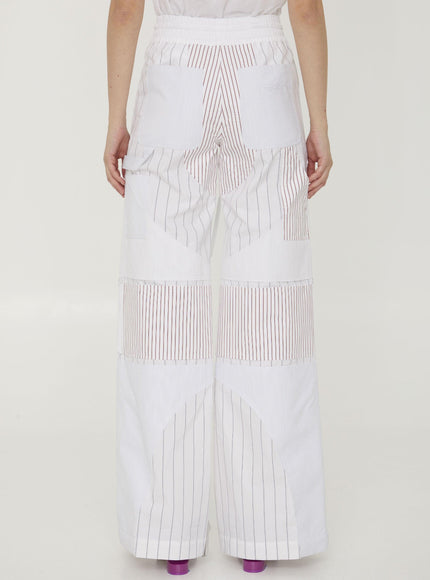 Off White Motorcycle Pants - Ellie Belle