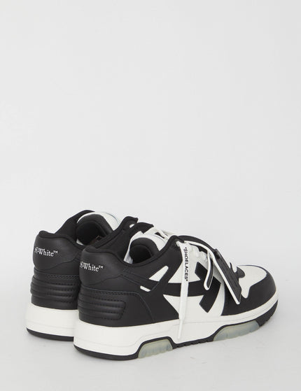 Off White Out Of Office Sneakers in Black White Combo - Ellie Belle