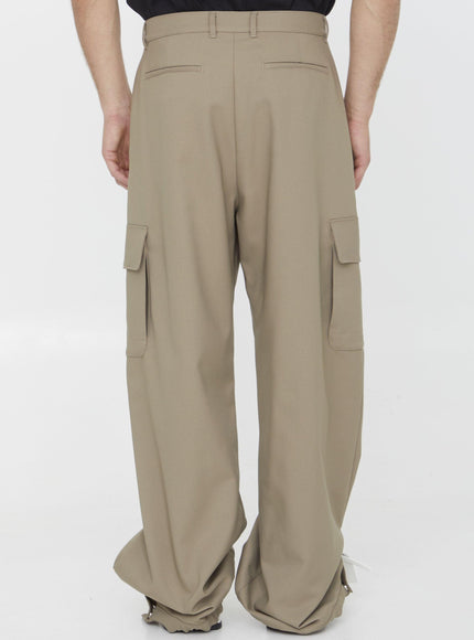 Off White Ow Emb Drill Cargo Pants - Ellie Belle