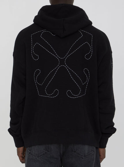 Off White Stitch Arrow Skate Hoodie - Ellie Belle