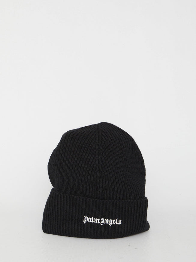 Palm Angels Beanie With Logo - Ellie Belle