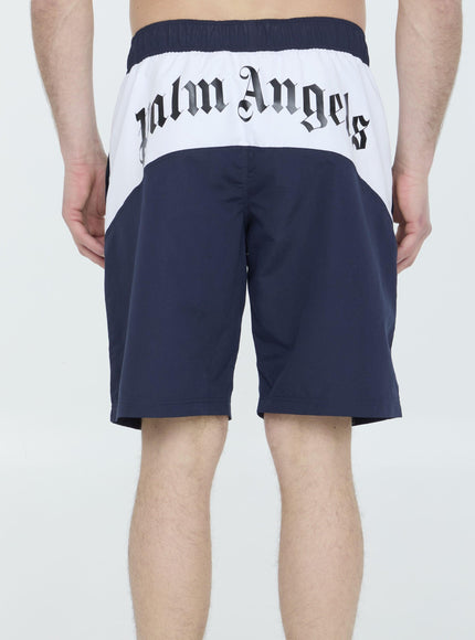 Palm Angels Overlogo Swimshorts - Ellie Belle