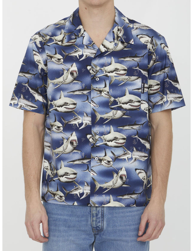 Palm Angels Shark Print Shirt - Ellie Belle