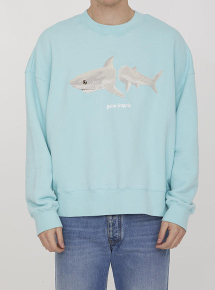 Palm Angels Shark Print Sweatshirt - Ellie Belle