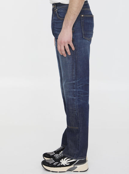 Palm Angels Workwear Monogram Jeans - Ellie Belle