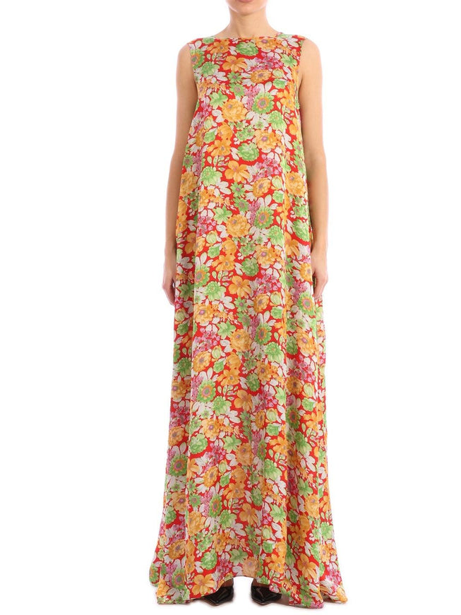 Plan C Floral Print Maxi Dress - Ellie Belle