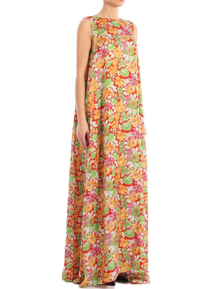 Plan C Floral Print Maxi Dress - Ellie Belle