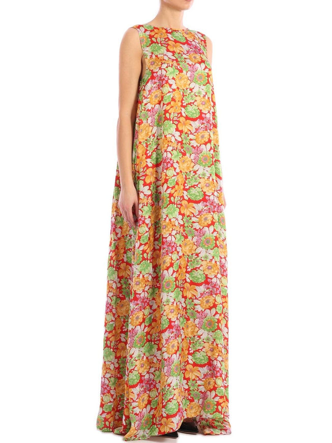 Plan C Floral Print Maxi Dress - Ellie Belle