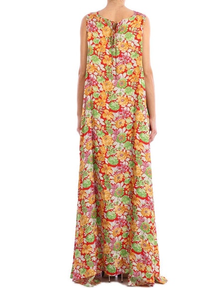 Plan C Floral Print Maxi Dress - Ellie Belle