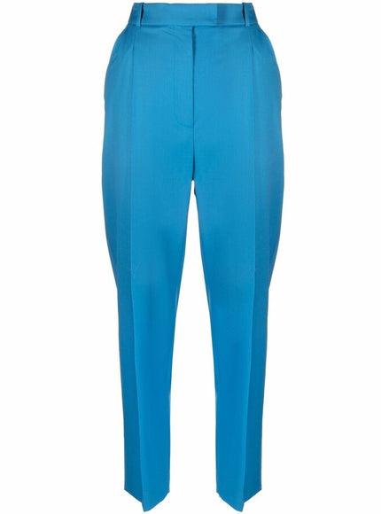 Alexander McQueen Pleat-Detail Tailored Trousers