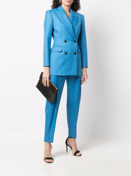 Alexander McQueen Pleat-Detail Tailored Trousers