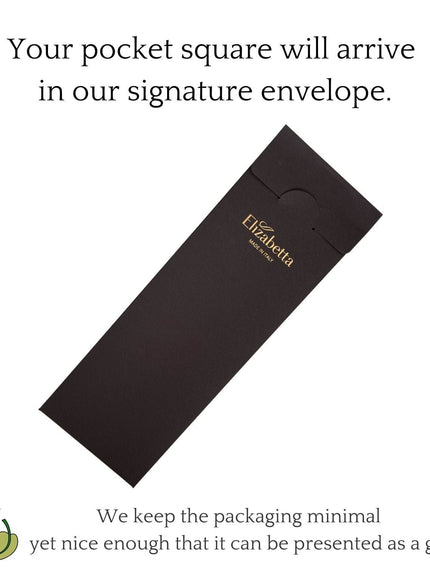 Elizabetta Pascal Silk Pocket Square Sage Green