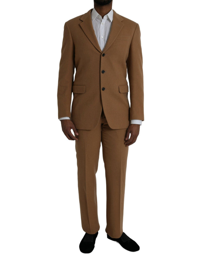 Prada Brown Cashmere Two Piece Suit - Ellie Belle