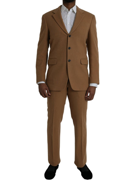 Prada Brown Cashmere Two Piece Suit - Ellie Belle