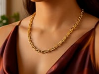 14k Yellow Gold French Cable Link Chain 6.1 mm