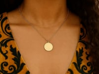 Collier rond en or jaune 14 carats