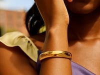 Classic Bangle in 14k Yellow Gold (10.0mm)