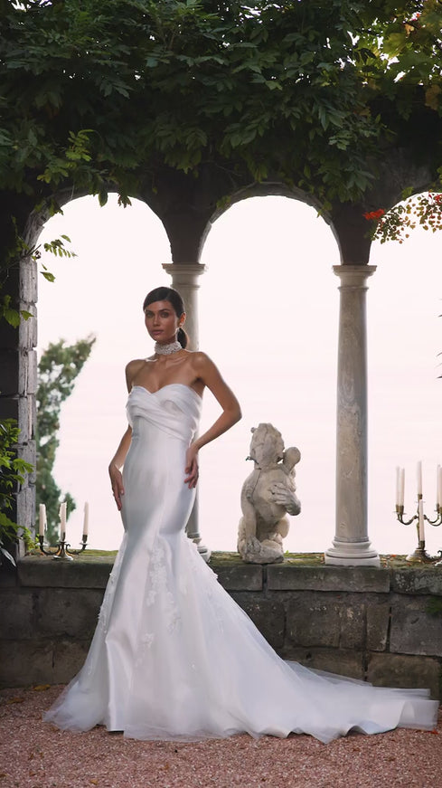 Trill Tiered Tulle Wedding Veil