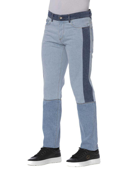 Trussardi Jeans Blue Cotton Jeans & Pant - Ellie Belle
