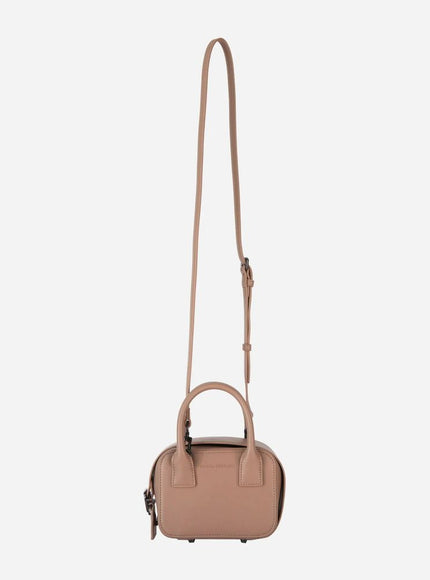 a small bag with a strap on a white background