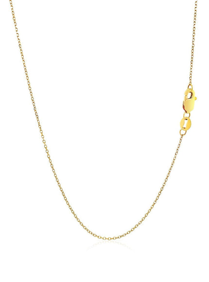 Puffed Heart Pendant in 10k Yellow Gold - Ellie Belle