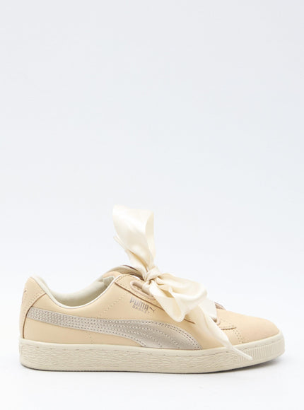 Puma Basket Heart Up Low Top Sneakers - Ellie Belle