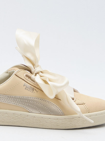 Puma Basket Heart Up Low Top Sneakers - Ellie Belle