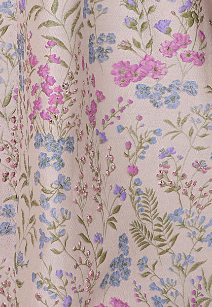 Anne Barge Cooper V-Neck Column Midi Dress