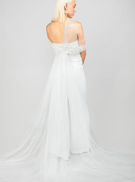 Regal Tulle Wrap