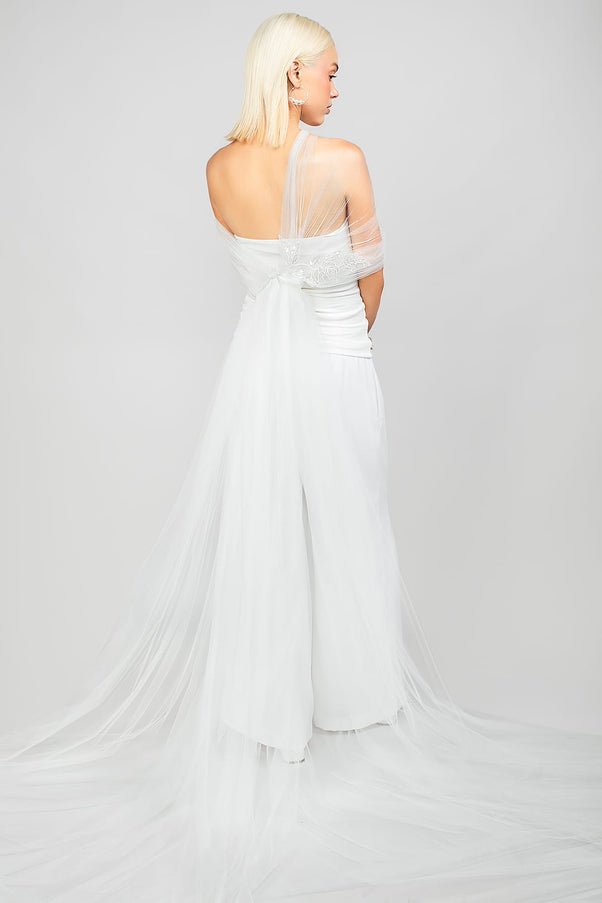 Regal Tulle Wrap