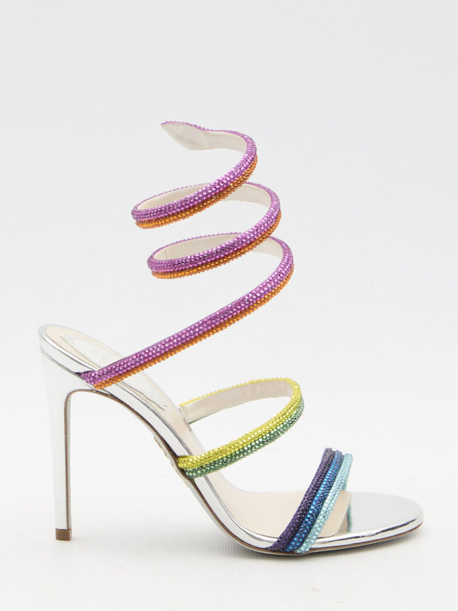 Rene Caovilla Rainbow 105 Sandals - Ellie Belle