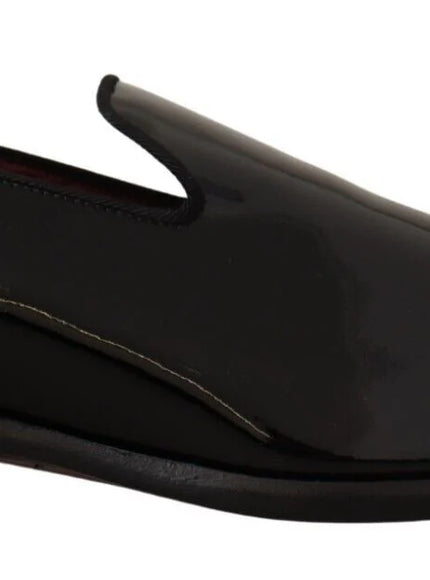 Dolce & Gabbana Men’s Black Patent Leather Loafers