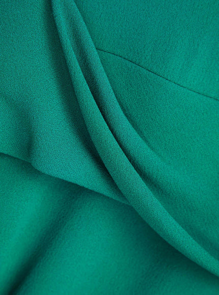 Dolce & Gabbana Long-Sleeve Floor-Length Dress In Green