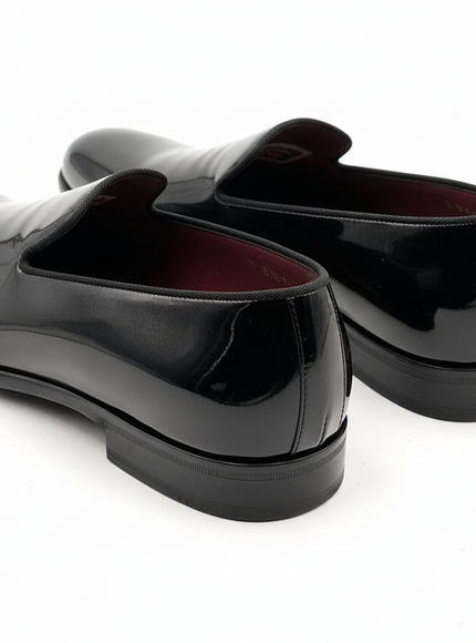 Dolce & Gabbana Men’s Black Patent Leather Loafers