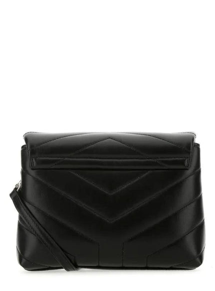 Saint Laurent Black Toy Loulou Crossbody Bag - Ellie Belle