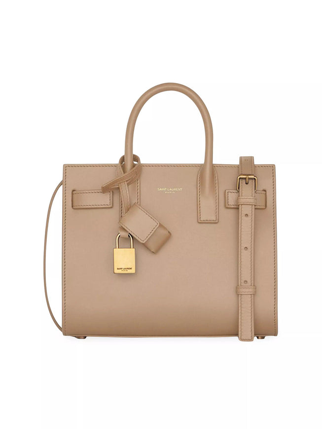 Saint Laurent Nano Sac De Jour Leather Bag - Ellie Belle