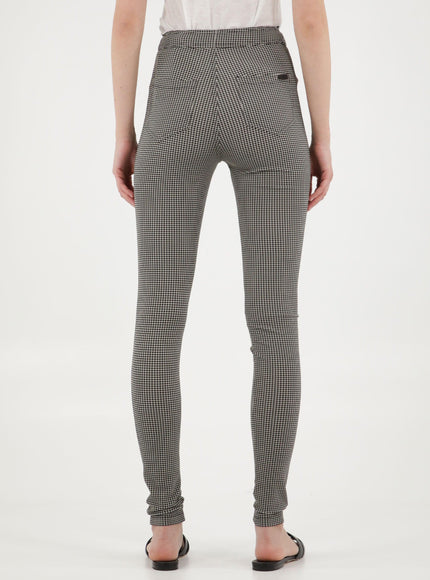 Saint Laurent Slim-fit Checked Pants - Ellie Belle