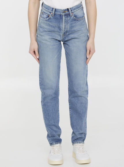 Saint Laurent Slim Fit Denim Jeans - Ellie Belle