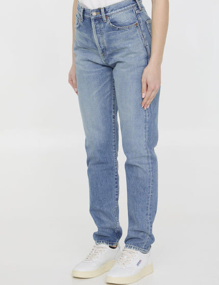 Saint Laurent Slim Fit Denim Jeans - Ellie Belle