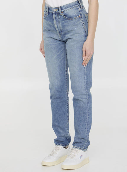 Saint Laurent Slim Fit Denim Jeans - Ellie Belle