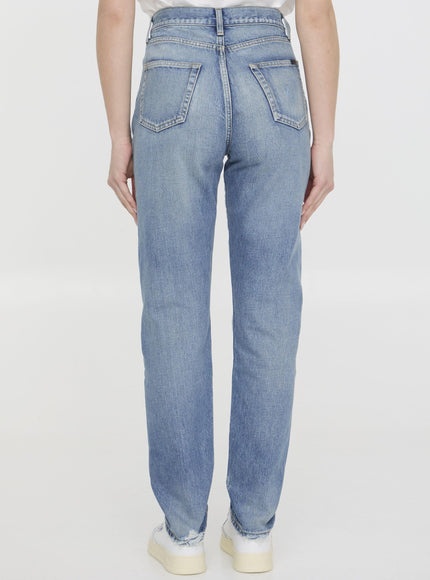 Saint Laurent Slim Fit Denim Jeans - Ellie Belle