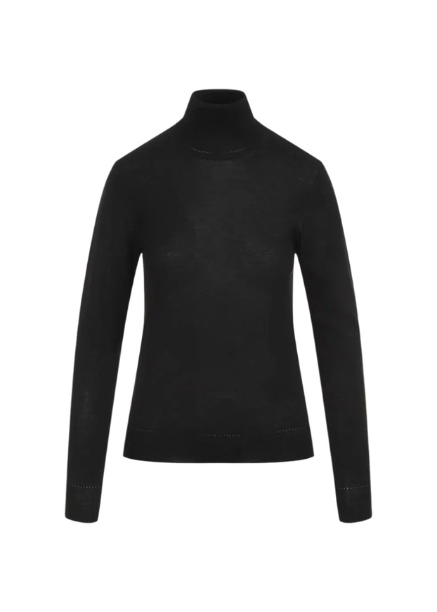 Saint Laurent Turtleneck Pullover Top