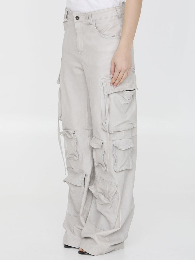 Salvatore Santoro Leather Cargo Pants