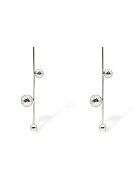 Sawyer Ball & Bar Drop Earrings