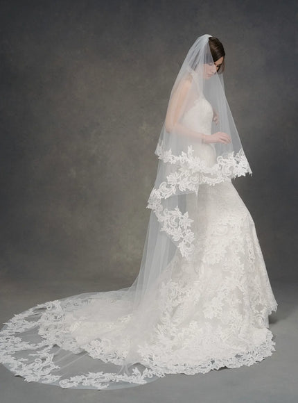 Anne Barge Selena Halter Wedding Gown in Pearl