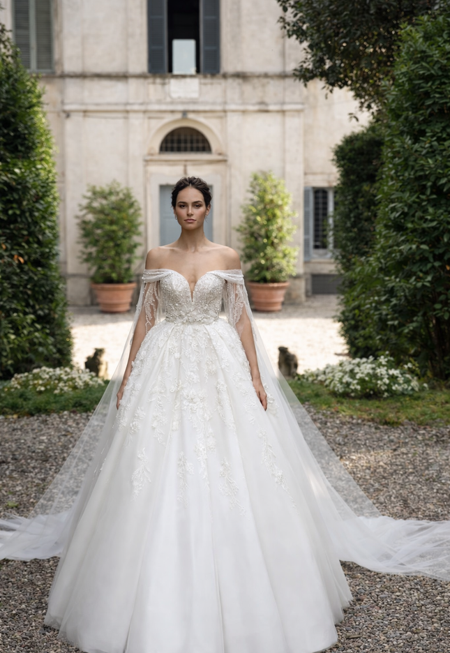 Serafina Sweetheart Ball Gown Wedding Dress