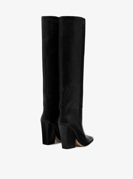 Paris Texas Jane Leather Knee Boots 100mm
