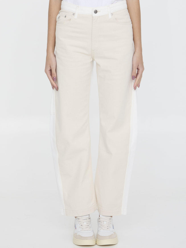 Stella Mccartney Banana Leg Utility Jeans - Ellie Belle